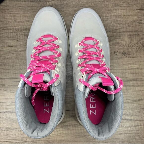 Cole Haan~Omni Leather & Suede Hiker Boot~ Dover Gray Color~Women’s Sz 10M~NWOT - Picture 7 of 8